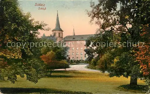 AK / Ansichtskarte Schleiz Schloss Kat. Schleiz