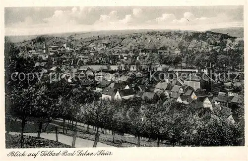 AK / Ansichtskarte Bad Sulza Stadtpanorama Solbad Kat. Bad Sulza