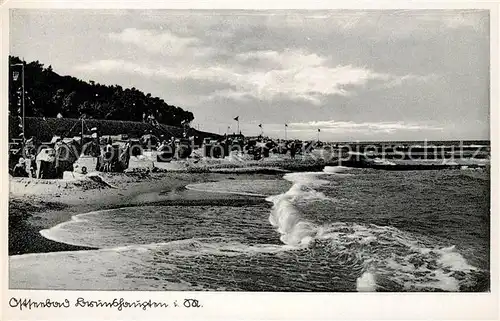 AK / Ansichtskarte Kuehlungsborn Ostseebad Strand Kat. Kuehlungsborn