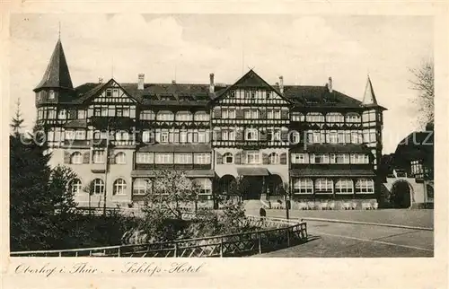 AK / Ansichtskarte Oberhof Thueringen Schlosshotel Kat. Oberhof Thueringen