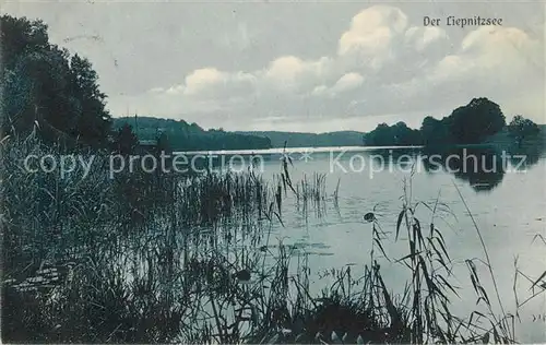 AK / Ansichtskarte Liepnitzsee Seepartie Kat. Bernau