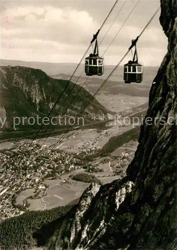 AK / Ansichtskarte Seilbahn Predigtstuhl Bad Reichenhall  Kat. Bahnen