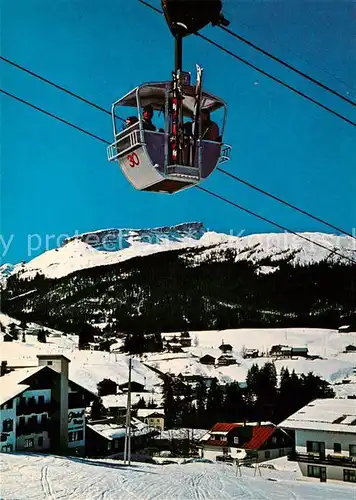 AK / Ansichtskarte Seilbahn Kanzelwand Riezlern Kleinwalsertal Bergstation Hoher Ifen  Kat. Bahnen