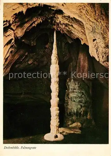 AK / Ansichtskarte Hoehlen Caves Grottes Dechenhoehle Palmengrotte  Kat. Berge