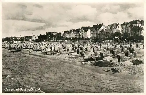 AK / Ansichtskarte Bansin Ostseebad Strand Kat. Heringsdorf