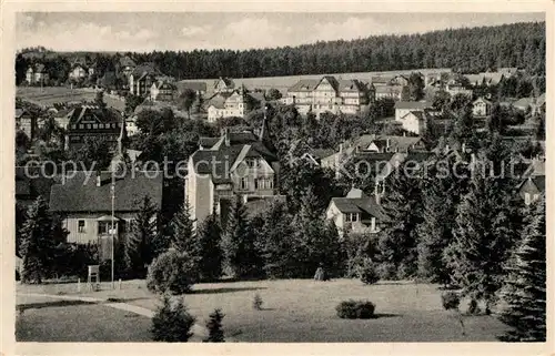 AK / Ansichtskarte Oberhof Thueringen Teilansicht Kat. Oberhof Thueringen