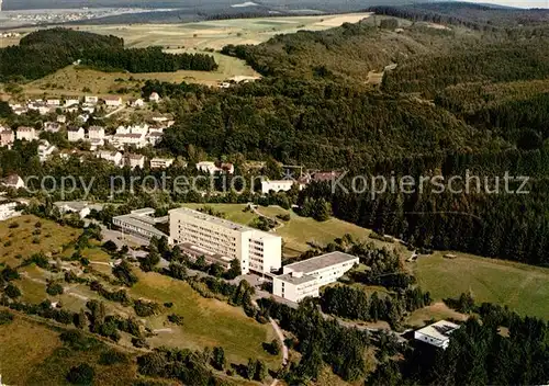 AK / Ansichtskarte Bad Schwalbach Fliegeraufnahme Kurklinik Kat. Bad Schwalbach