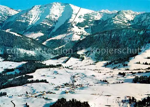 AK / Ansichtskarte Steibis Fliegeraufnahme Kat. Oberstaufen