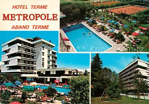 AK / Ansichtskarte Abano Terme Hotel Metropole Kat. Abano Terme