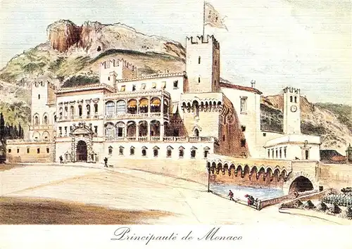 AK / Ansichtskarte Monaco Prinzenpalais  Kat. Monaco