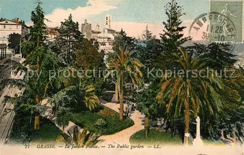 AK / Ansichtskarte Grasse Alpes Maritimes Jardin Public Kat. Grasse