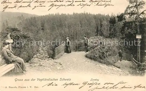 AK / Ansichtskarte Plauen Vogtland Loreley Kat. Plauen