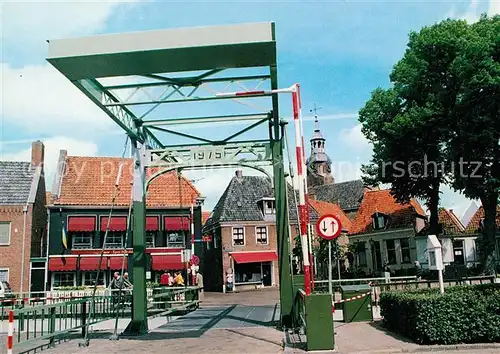 AK / Ansichtskarte Blokzijl Bruecke