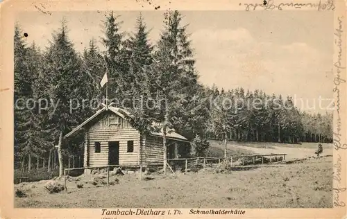 AK / Ansichtskarte Dietharz Tambach Schmalkalderhuette Kat. Tambach Dietharz