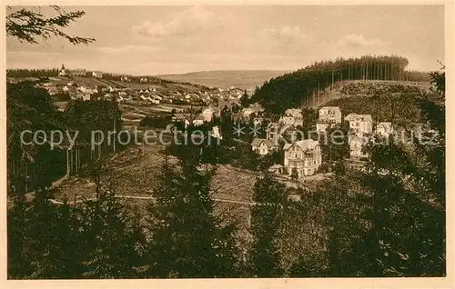 AK / Ansichtskarte Bad Finsterbergen Panorama Blick vom Oelberg Kat. Finsterbergen Thueringer Wald