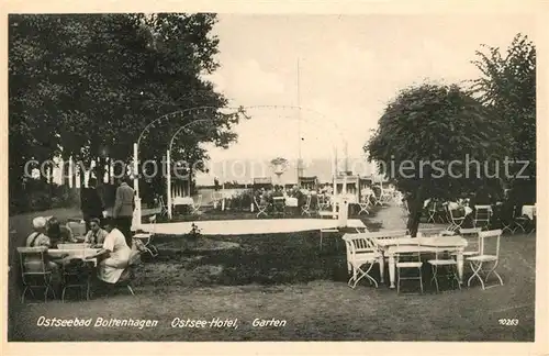 AK / Ansichtskarte Boltenhagen Ostseebad Ostsee Hotel Garten Kat. Ostseebad Boltenhagen