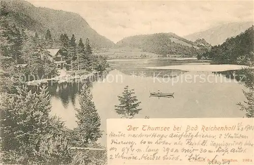 AK / Ansichtskarte Bad Reichenhall Der Thumsee Kat. Bad Reichenhall