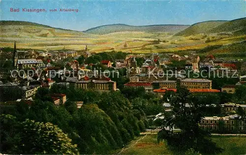 AK / Ansichtskarte Bad Kissingen Blick vom Altenberg Kat. Bad Kissingen