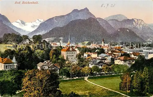 AK / Ansichtskarte Bad Reichenhall Panorama Kat. Bad Reichenhall