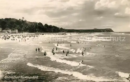 AK / Ansichtskarte Heringsdorf Ostseebad Usedom Strandleben Kat. Heringsdorf