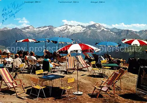 AK / Ansichtskarte Bad Hofgastein Bergrestaurant Kleine Scharte Sonnenterrasse Bergstation Kat. Bad Hofgastein