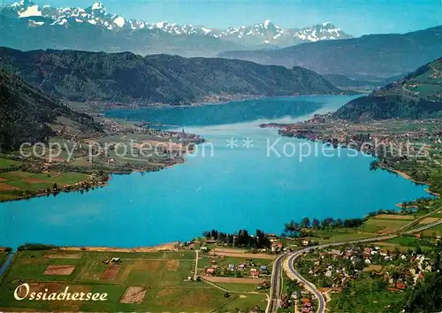 AK / Ansichtskarte Ossiachersee Fliegeraufnahme Julische Alpen Kat. Ossiach