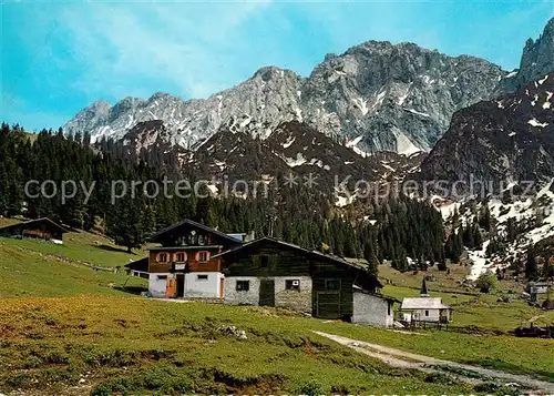 AK / Ansichtskarte Kufstein Tirol Kaindlhuette Steinberg Scheffauer  Kat. Kufstein