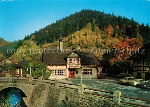 AK / Ansichtskarte Ludwigsstadt Brauerei Gaststaette Falkenstein Kat. Ludwigsstadt