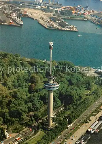 AK / Ansichtskarte Rotterdam Euromast Fliegeraufnahme Kat. Rotterdam