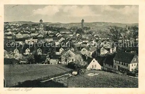 AK / Ansichtskarte Auerbach Vogtland Stadtpanorama Kat. Auerbach