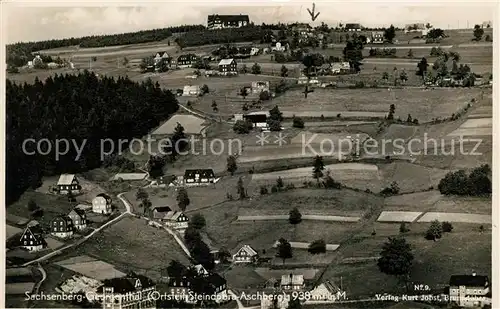 AK / Ansichtskarte Sachsenberg Georgenthal OT Steindoebra Aschberg Kat. Klingenthal Sachsen