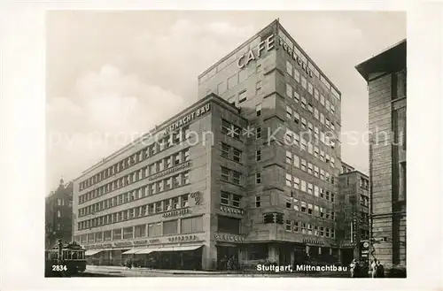 AK / Ansichtskarte Stuttgart Mitternachtsbau Kat. Stuttgart