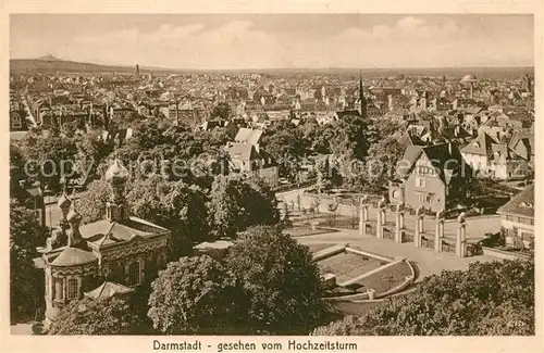 AK / Ansichtskarte Darmstadt Panorama Kat. Darmstadt