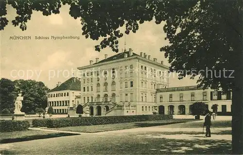 AK / Ansichtskarte Muenchen Schloss Nymphenburg Kat. Muenchen