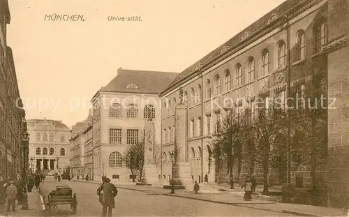 AK / Ansichtskarte Muenchen Universitaet Kat. Muenchen