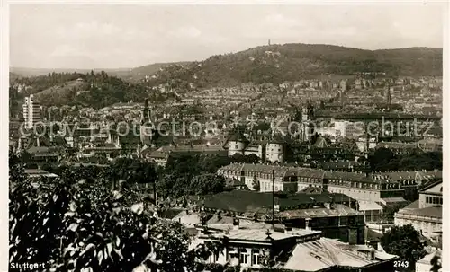 AK / Ansichtskarte Stuttgart Panorama Kat. Stuttgart