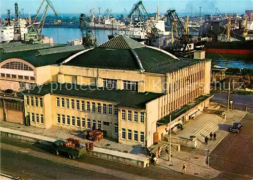 AK / Ansichtskarte Gdynia Pommern Port Dworzec Morski Kat. Gdynia