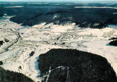 AK / Ansichtskarte Baiersbronn Schwarzwald Fliegeraufnahme Kat. Baiersbronn