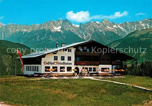 AK / Ansichtskarte Zell See Berggasthof Mittelstation Kat. Zell am See