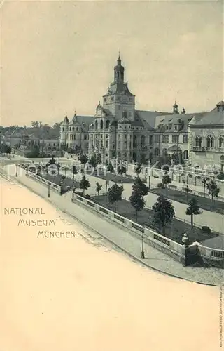 AK / Ansichtskarte Muenchen Nationl Museum Kat. Muenchen