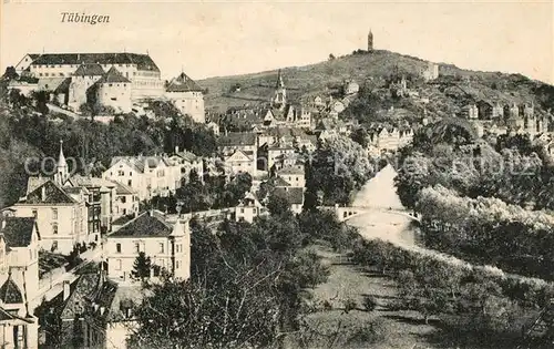 AK / Ansichtskarte Tuebingen Panorama Kat. Tuebingen