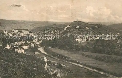 AK / Ansichtskarte Tuebingen Panorama Kat. Tuebingen