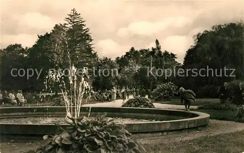 AK / Ansichtskarte Friedrichsroda Kurpark Kat. Friedrichsroda