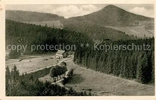 AK / Ansichtskarte Oberhof Thueringen Kanzlergrund mit Ruppberg Kat. Oberhof Thueringen