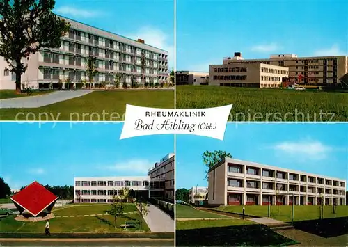 AK / Ansichtskarte Bad Aibling Rheumaklinik Details Kat. Bad Aibling