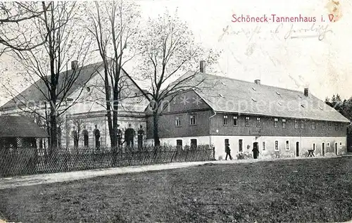 AK / Ansichtskarte Schoeneck Vogtland Tannenhaus Kat. Schoeneck Vogtland