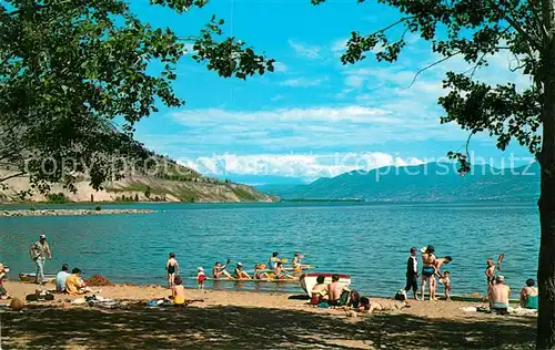 AK / Ansichtskarte Penticton Okanagan Lake Beach Kat. Penticton