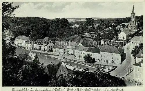 AK / Ansichtskarte Berggiesshuebel Stadtpanorama mit Kirchberg Kat. Bad Gottleuba Berggiesshuebel