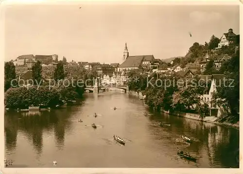 AK / Ansichtskarte Tuebingen Blick ueber den Neckar Universitaetsstadt Kat. Tuebingen