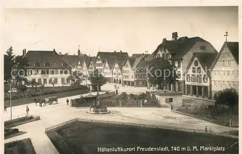 AK / Ansichtskarte Freudenstadt Marktplatz Kat. Freudenstadt